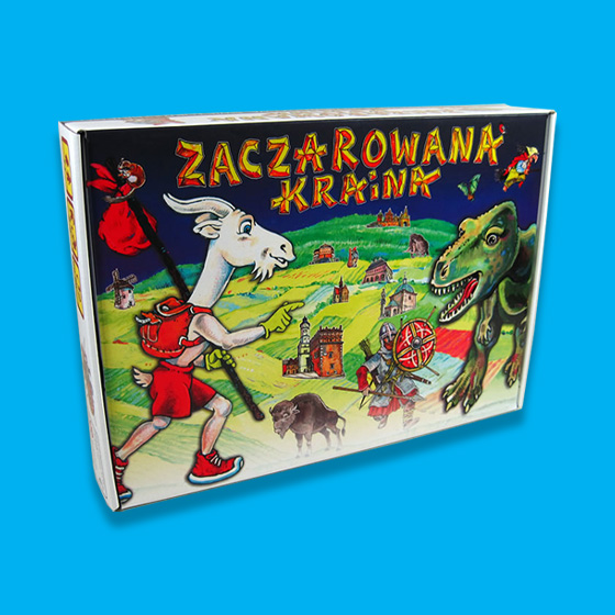 zaczarowana kraina - okładka